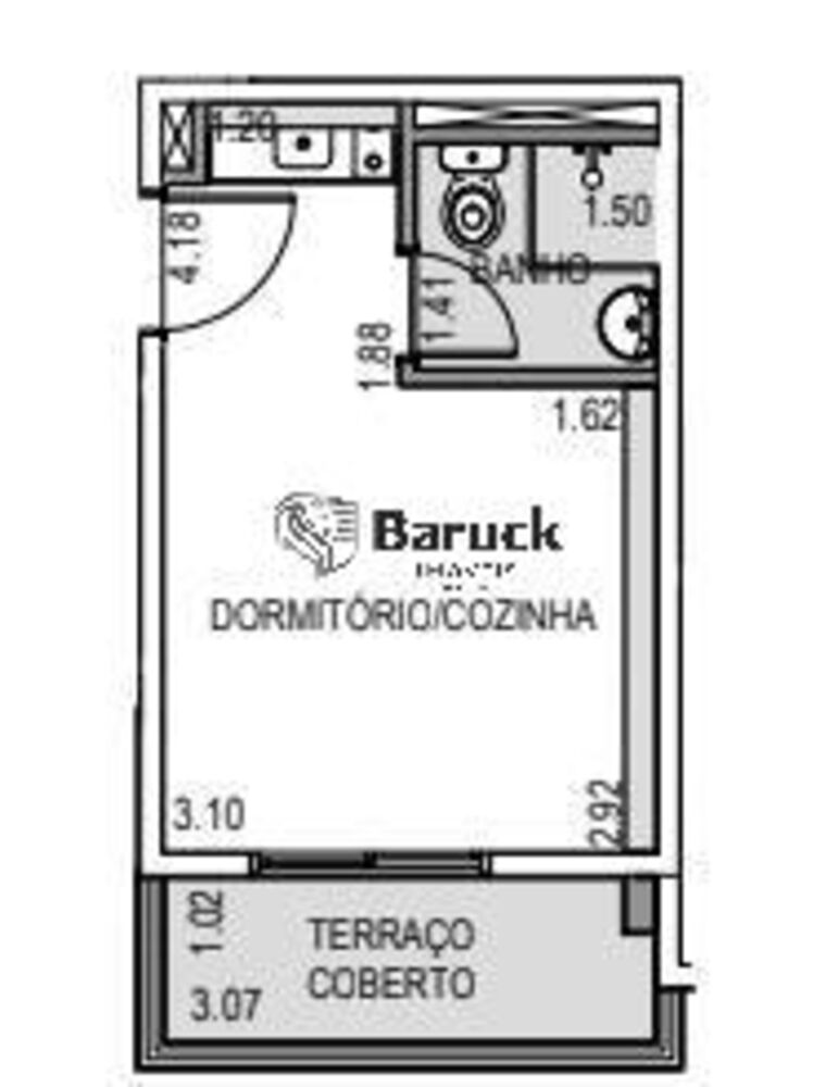 Apartamento, 1 quarto - Foto 5