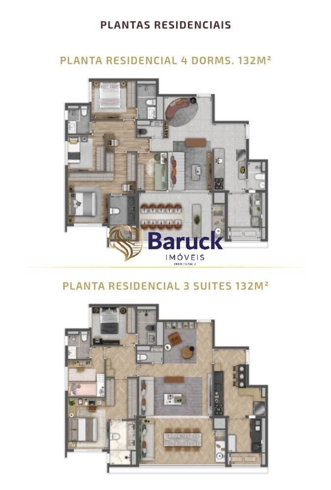 Apartamento, 4 quartos - Foto 1