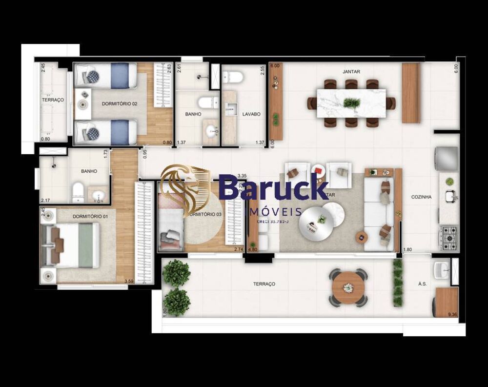 Apartamento, 2 quartos - Foto 4