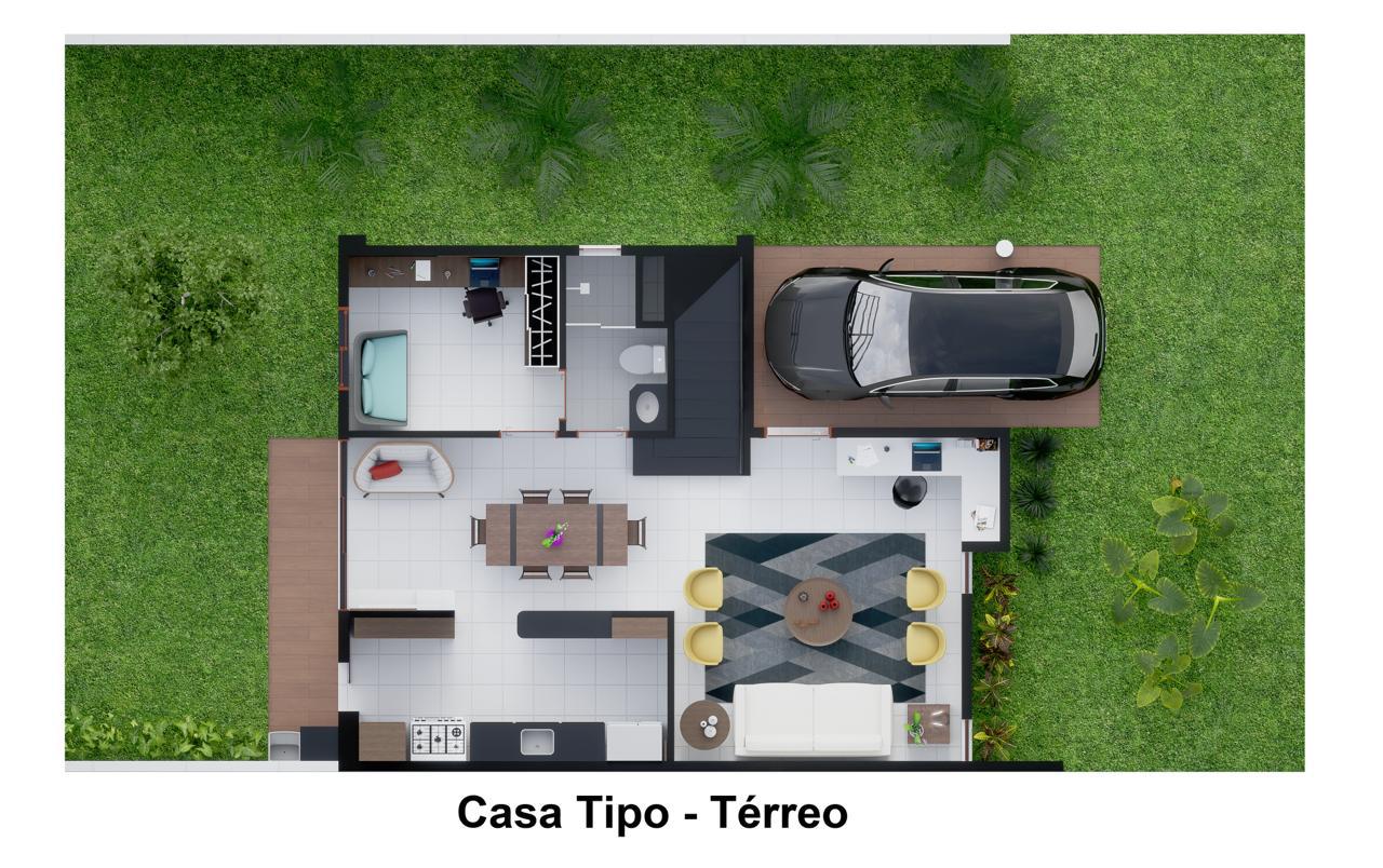 Casa de Condomínio à venda com 1 quarto, 144m² - Foto 3