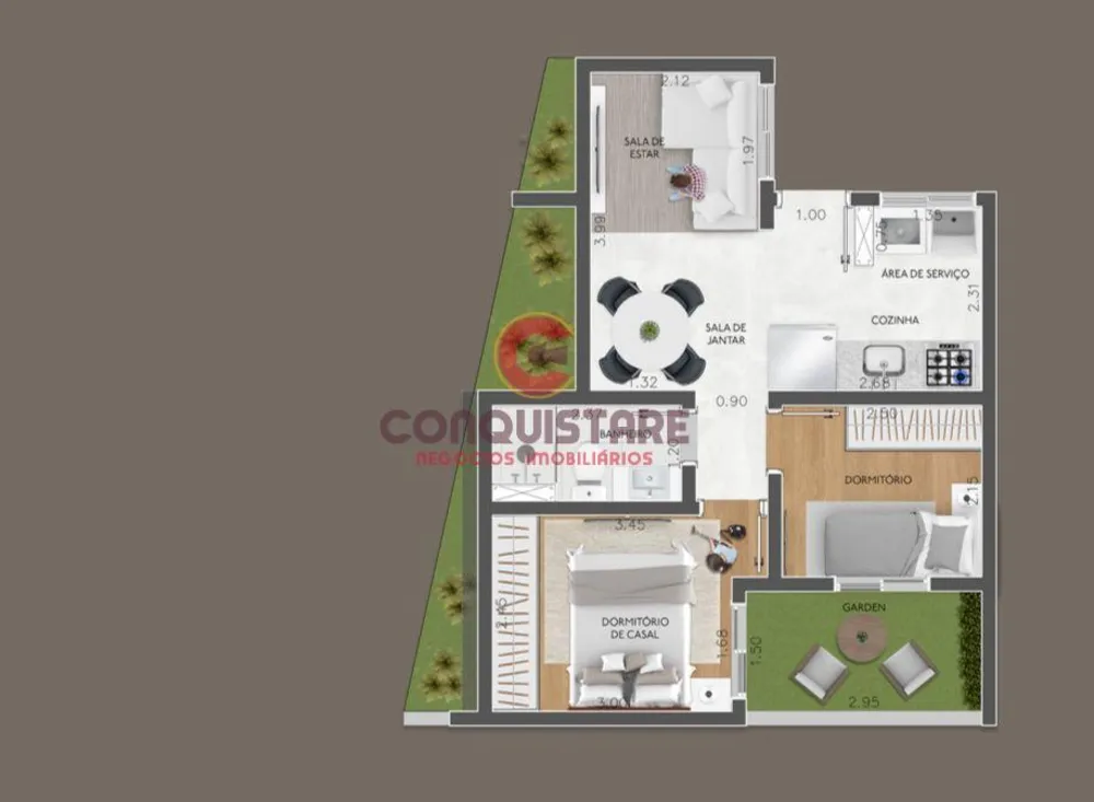 Apartamento, 2 quartos - Foto 4