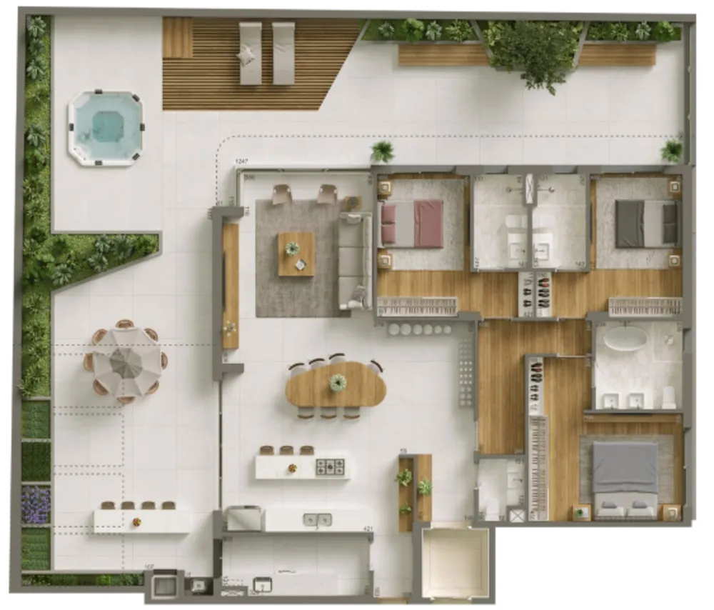 Apartamento, 3 quartos, 136 m² - Foto 13