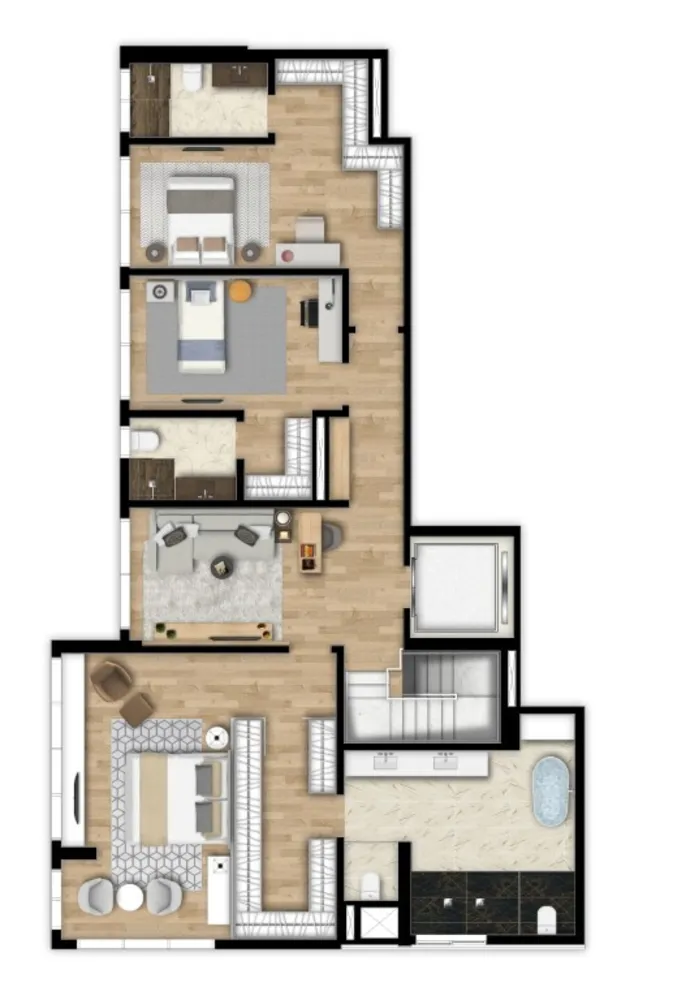 Apartamento, 3 quartos, 315 m² - Foto 7
