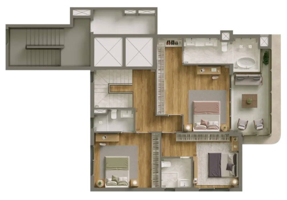 Apartamento, 3 quartos, 155 m² - Foto 15
