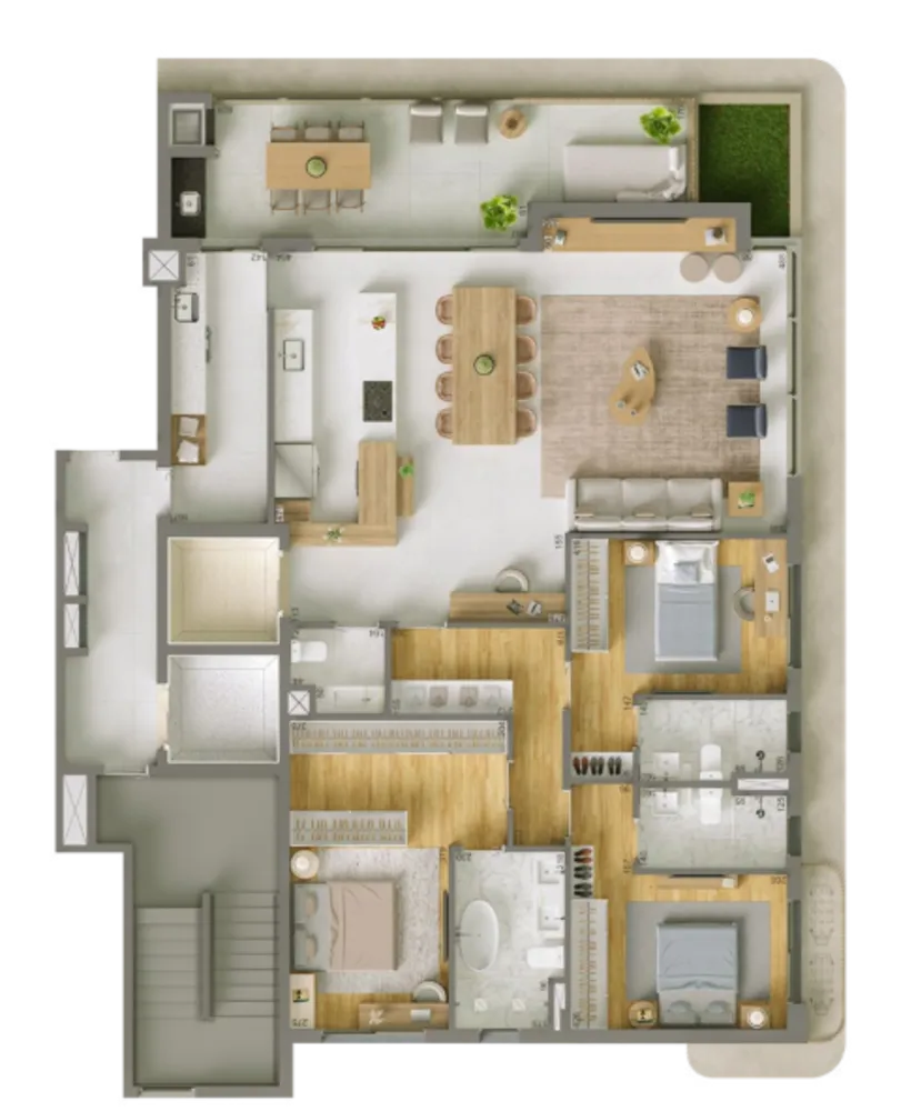 Apartamento, 3 quartos, 155 m² - Foto 14