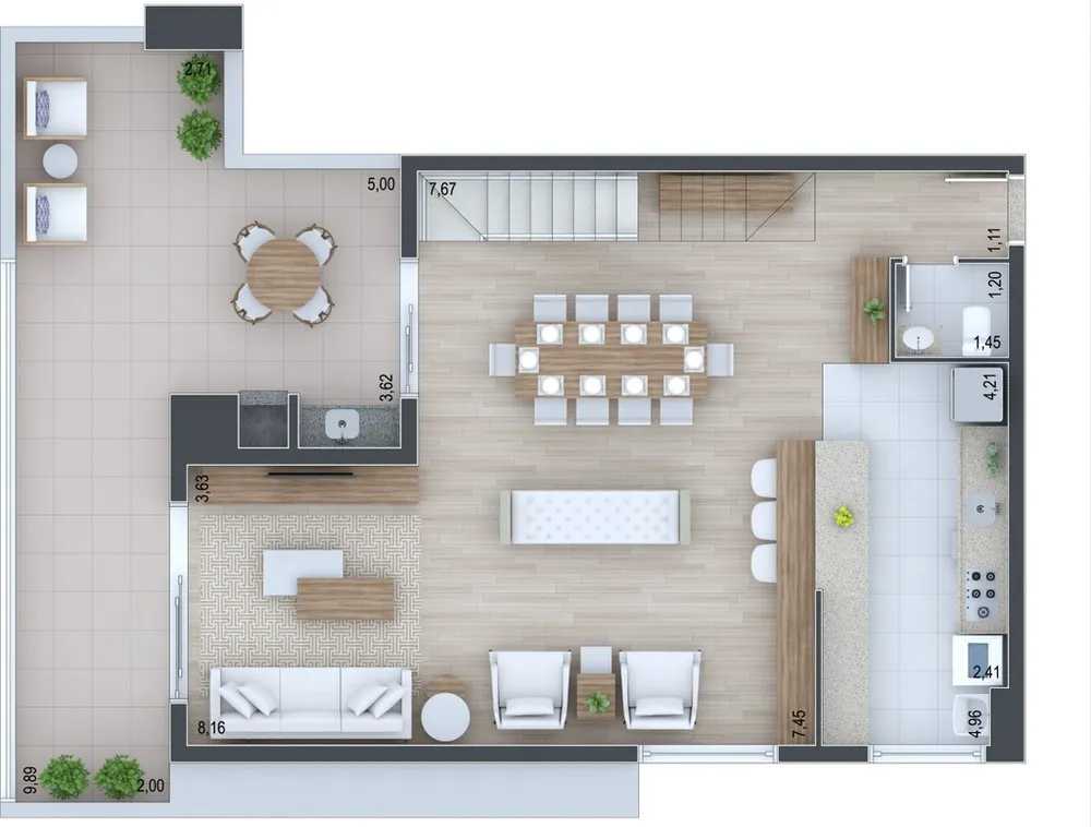 Apartamento, 2 quartos, 105 m² - Foto 12