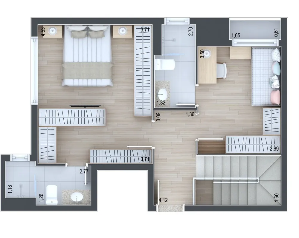 Apartamento, 2 quartos, 105 m² - Foto 9
