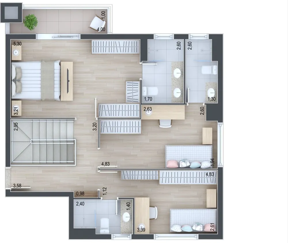 Apartamento, 2 quartos, 105 m² - Foto 11