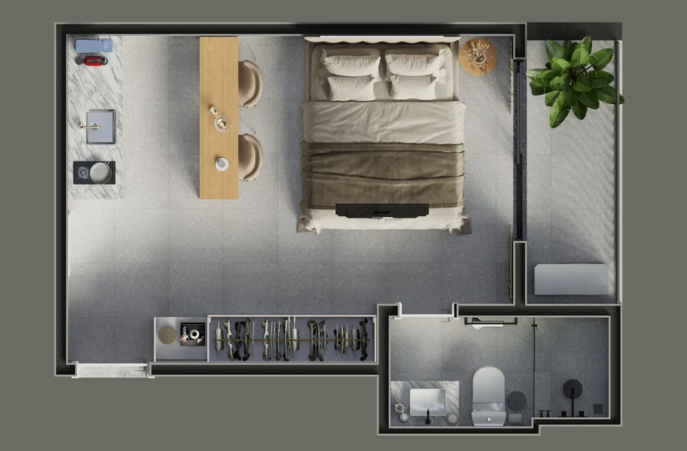 Apartamento, 1 quarto, 22 m² - Foto 5