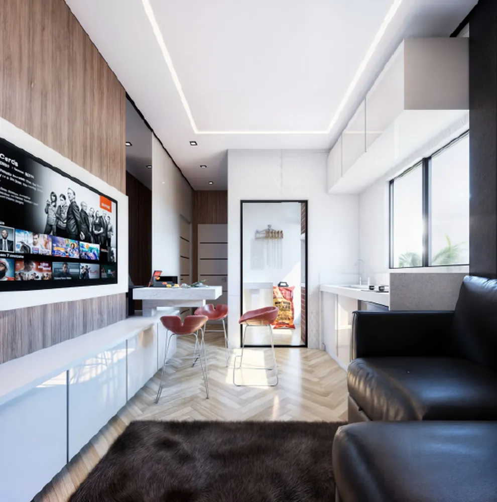 Apartamento, 1 quarto, 27 m² - Foto 3