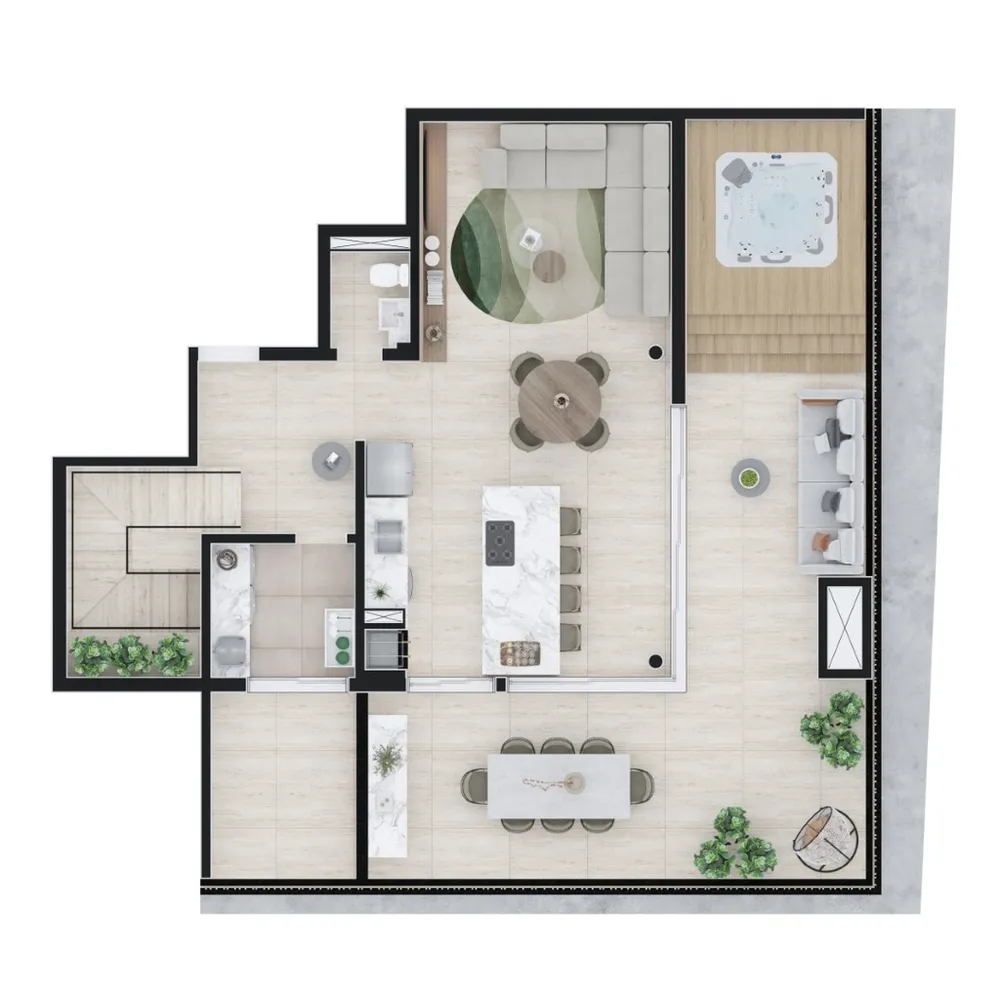 Cobertura, 3 quartos, 254 m² - Foto 16
