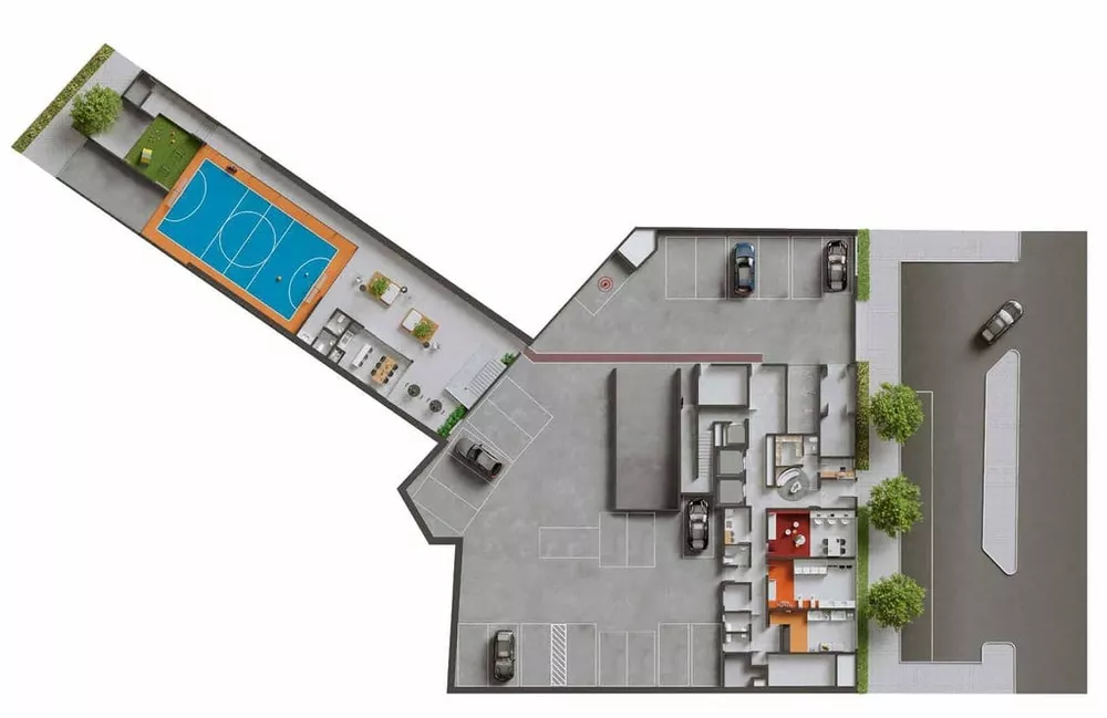 Apartamento, 1 quarto, 26 m² - Foto 2