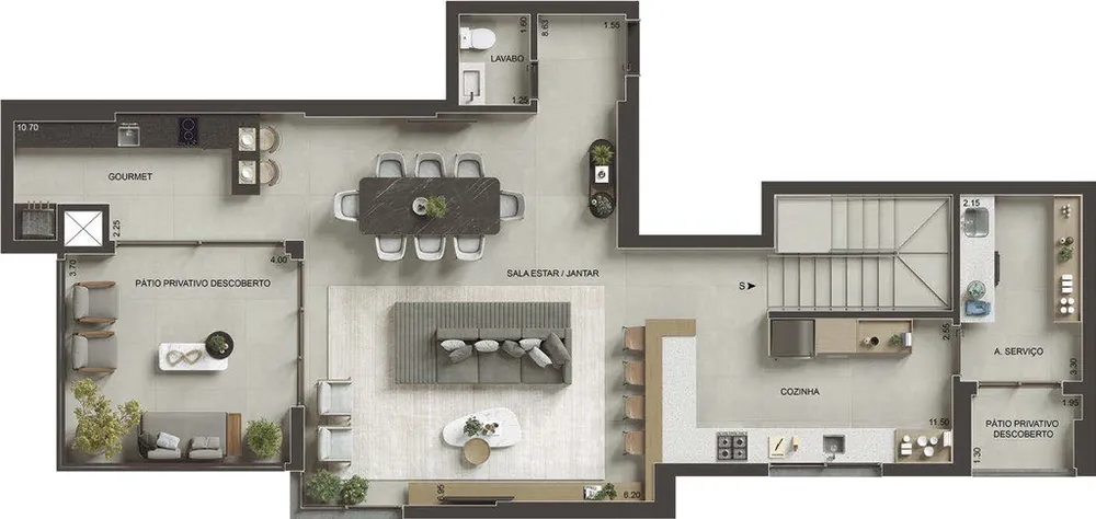 Apartamento, 2 quartos, 82 m² - Foto 7