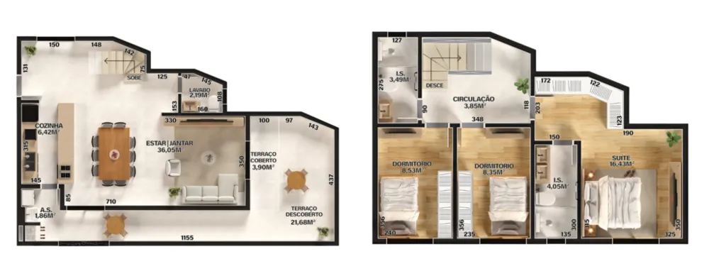 Cobertura, 3 quartos, 148 m² - Foto 16