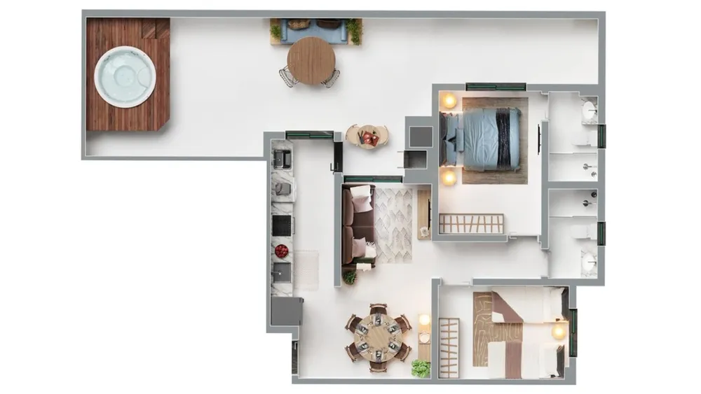 Apartamento, 2 quartos, 48 m² - Foto 7