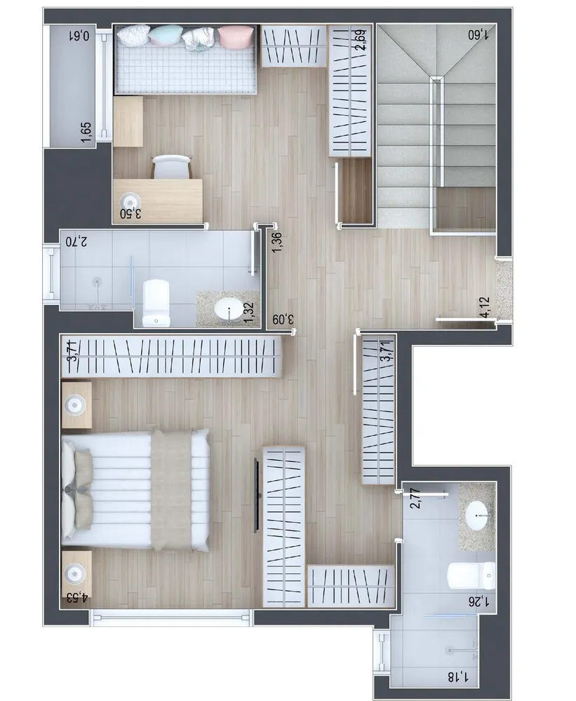 Apartamento, 2 quartos, 79 m² - Foto 6