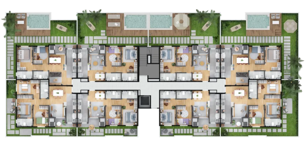 Apartamento, 2 quartos, 53 m² - Foto 9