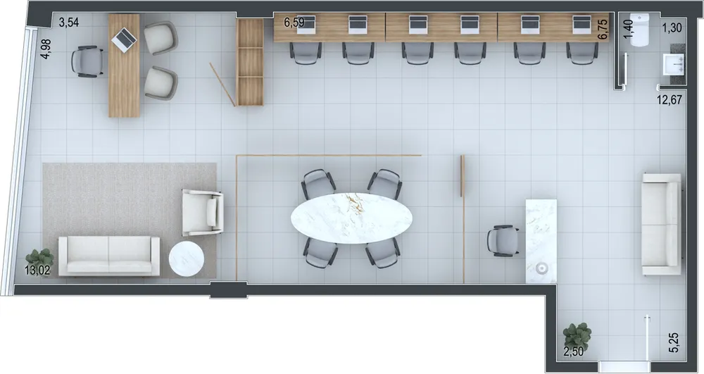 Sala-Conjunto, 53 m² - Foto 19