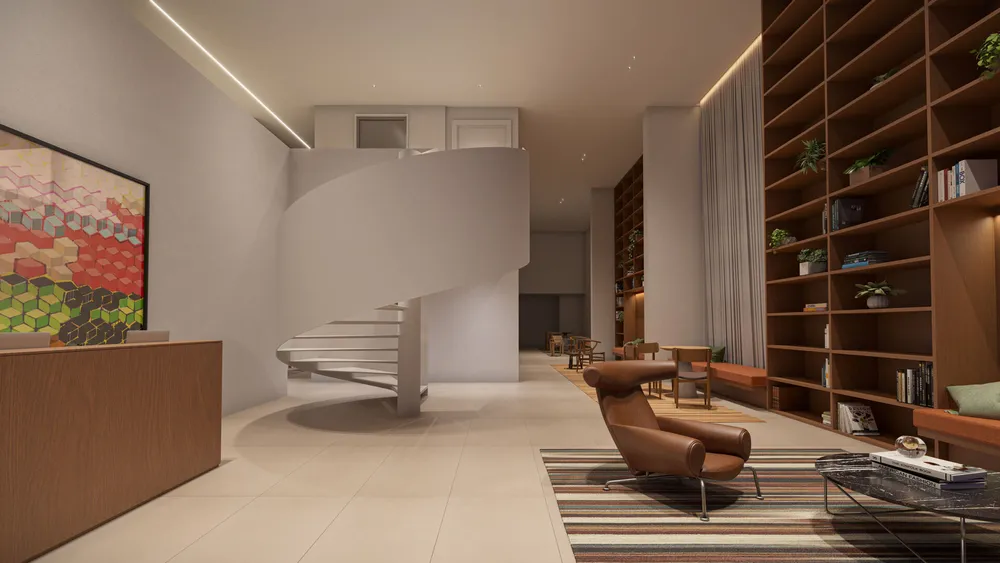 Apartamento, 1 quarto, 33 m² - Foto 2