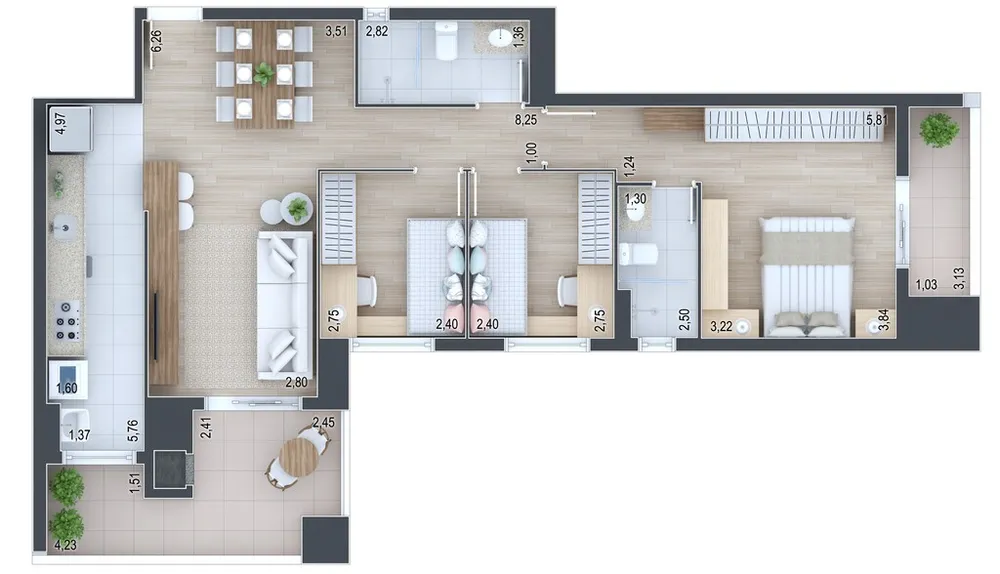 Apartamento, 2 quartos, 80 m² - Foto 11