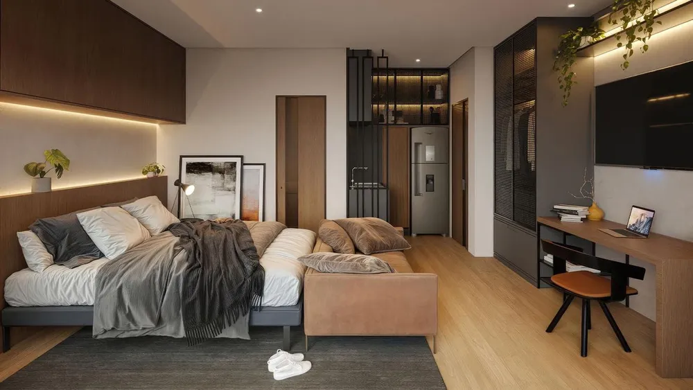 Apartamento, 1 quarto, 25 m² - Foto 5