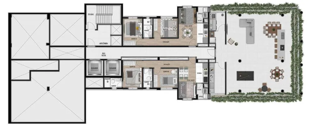 Apartamento, 3 quartos, 66 m² - Foto 13