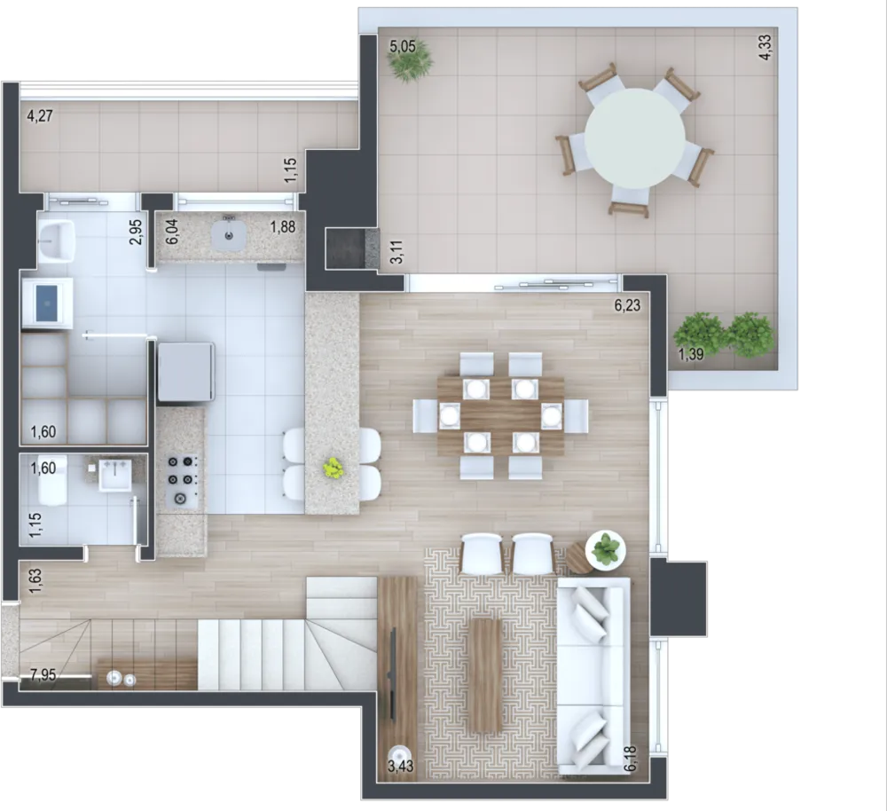 Apartamento, 3 quartos, 124 m² - Foto 10
