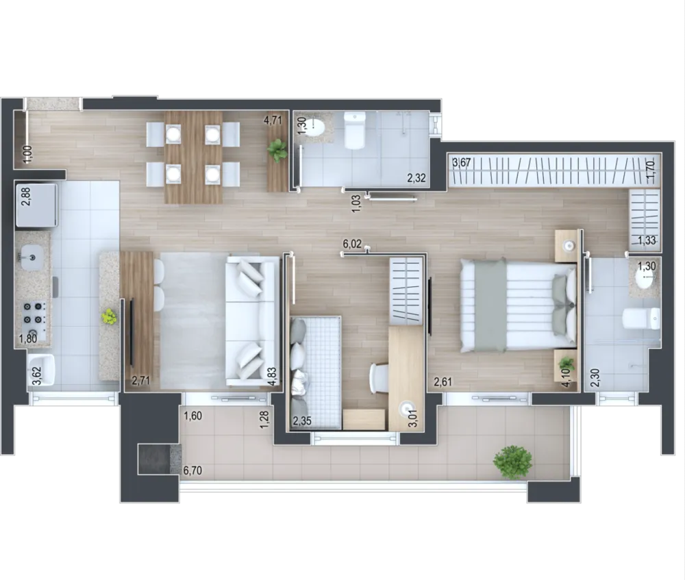 Apartamento, 3 quartos, 124 m² - Foto 14