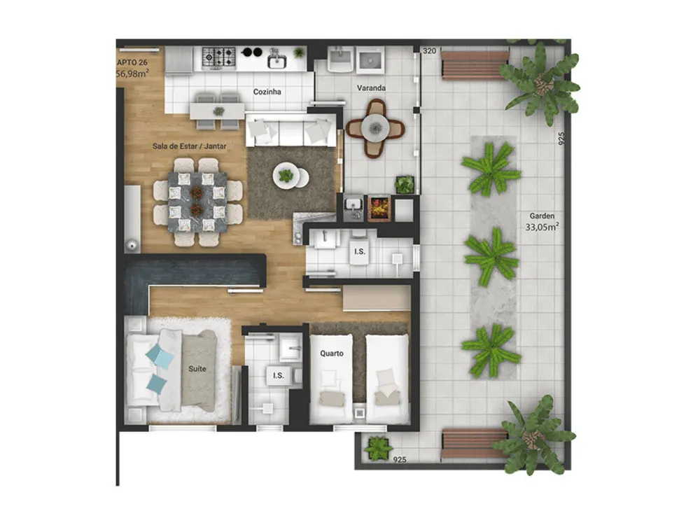 Apartamento, 2 quartos, 72 m² - Foto 11