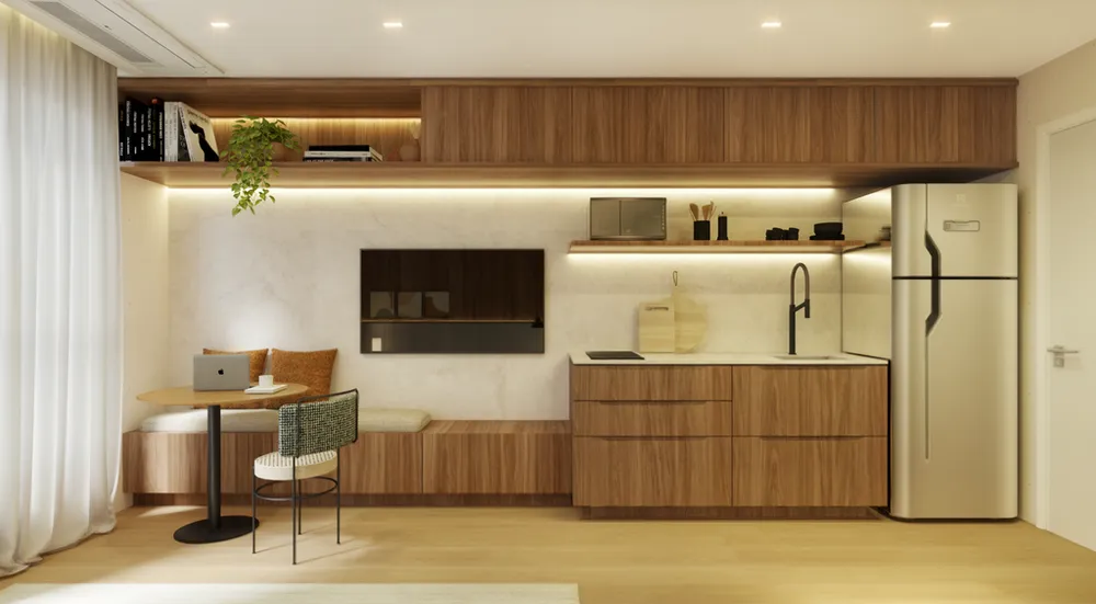 Cobertura, 1 quarto, 64 m² - Foto 4