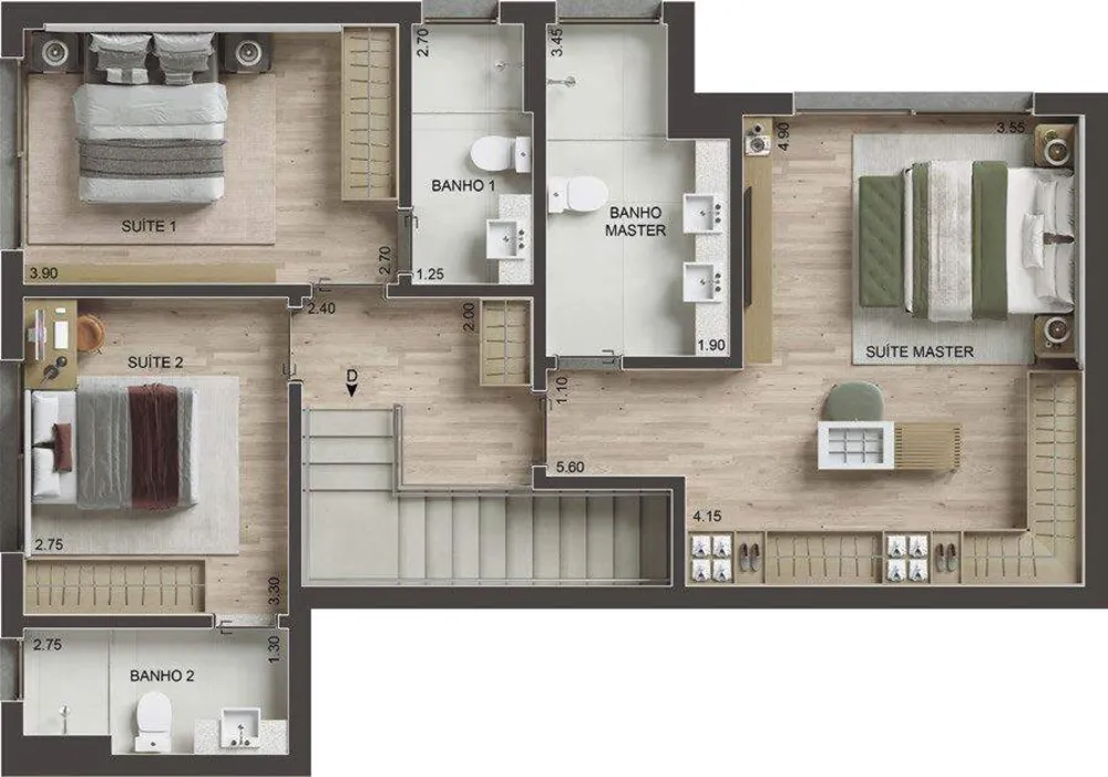 Apartamento, 3 quartos, 118 m² - Foto 11