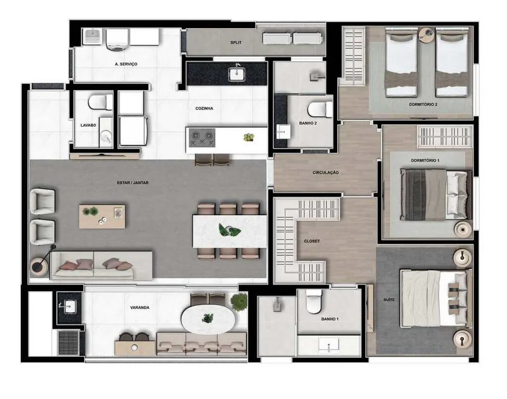 Apartamento, 3 quartos, 119 m² - Foto 15