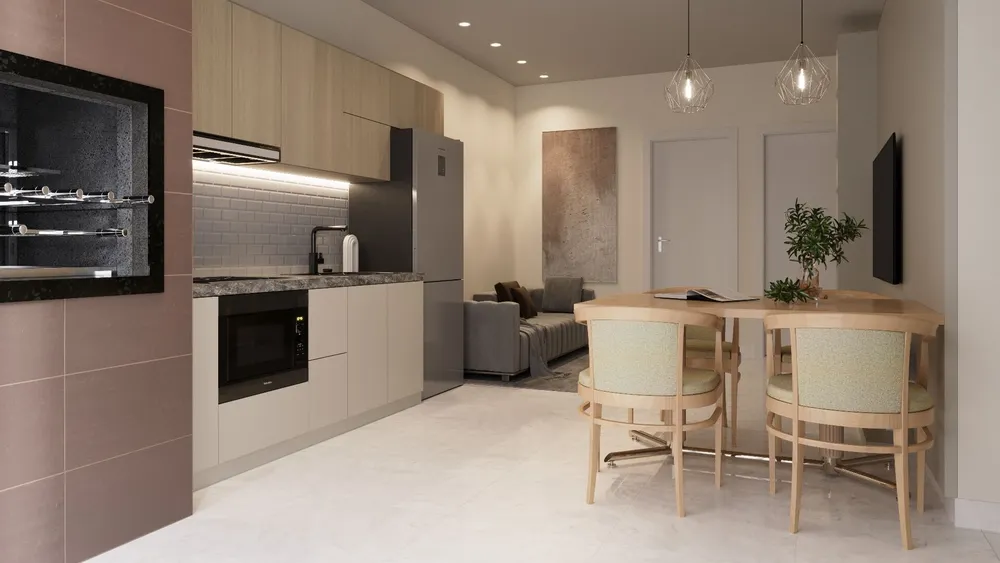 Apartamento, 2 quartos, 54 m² - Foto 2