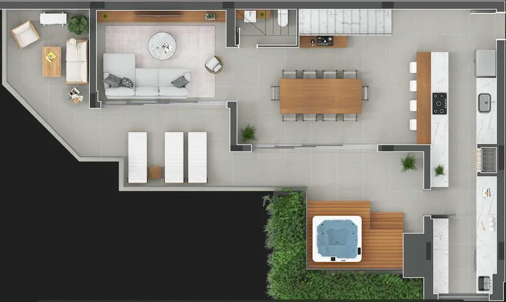 Cobertura, 3 quartos, 220 m² - Foto 13