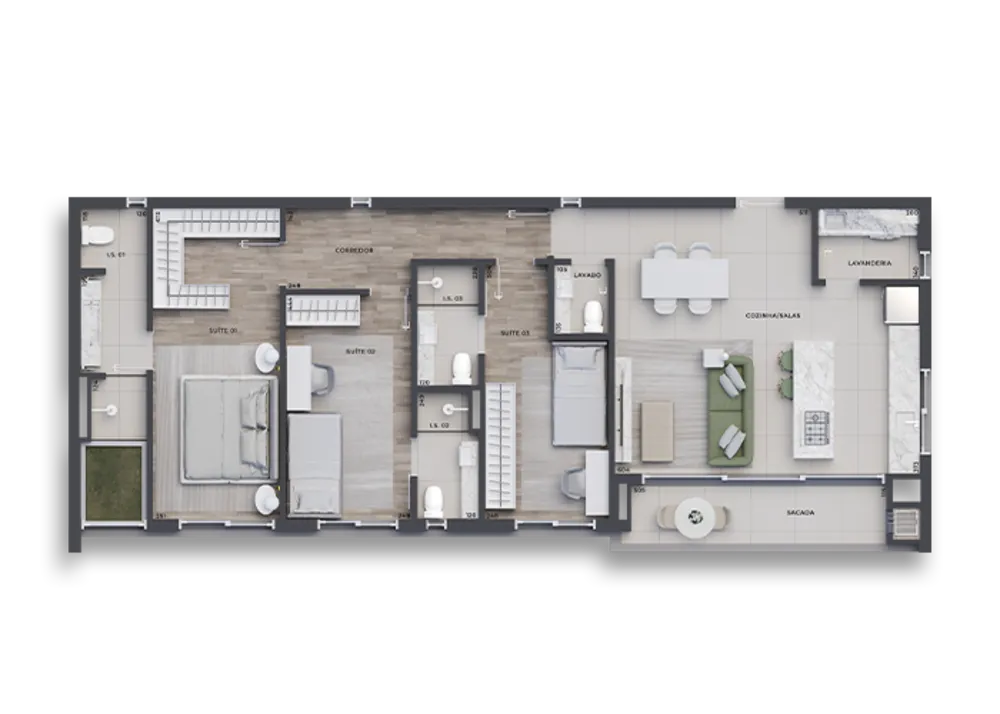 Apartamento, 3 quartos, 91 m² - Foto 10