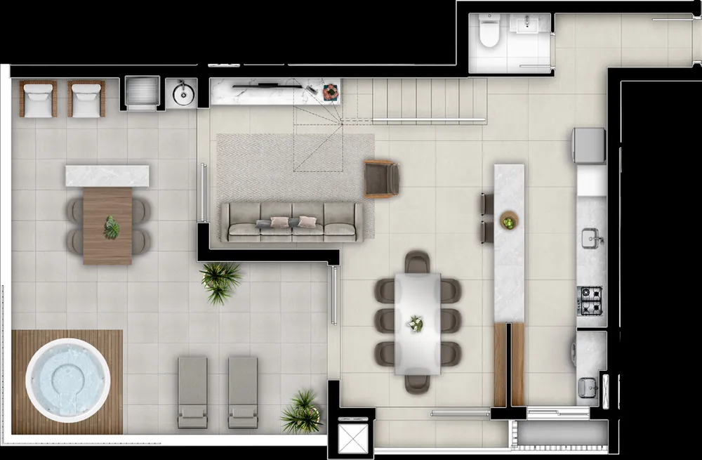 Apartamento, 2 quartos, 167 m² - Foto 7