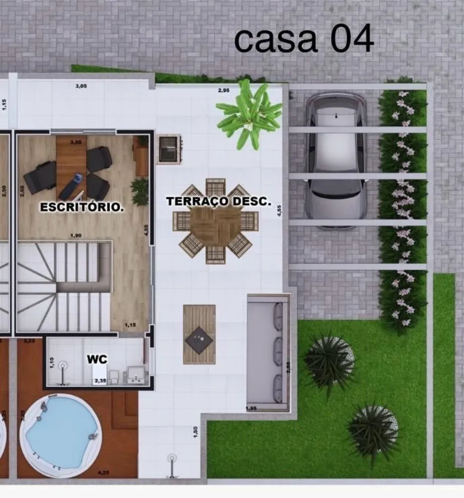 Casa de Condomínio, 4 quartos - Foto 6