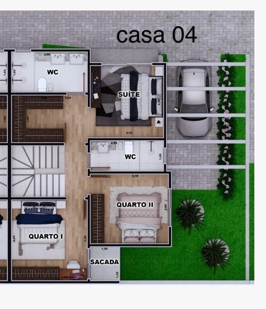Casa de Condomínio, 4 quartos - Foto 4