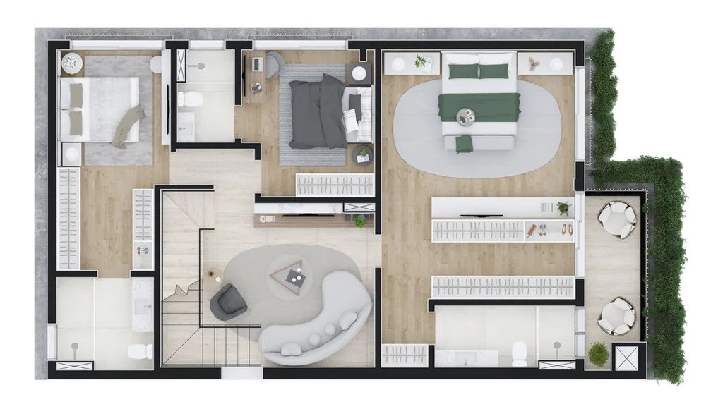 Apartamento, 2 quartos, 90 m² - Foto 16
