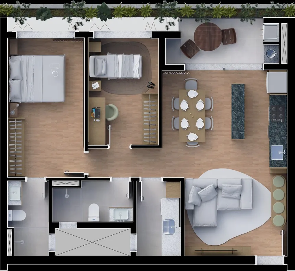 Cobertura, 3 quartos, 255 m² - Foto 8