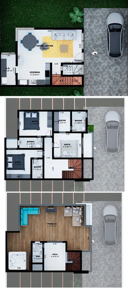 Casa de Condomínio, 3 quartos - Foto 12