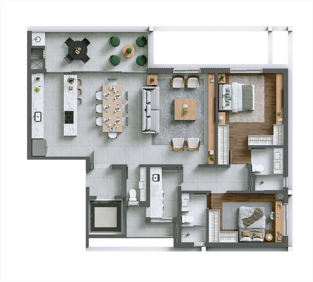 Apartamento, 3 quartos, 147 m² - Foto 18