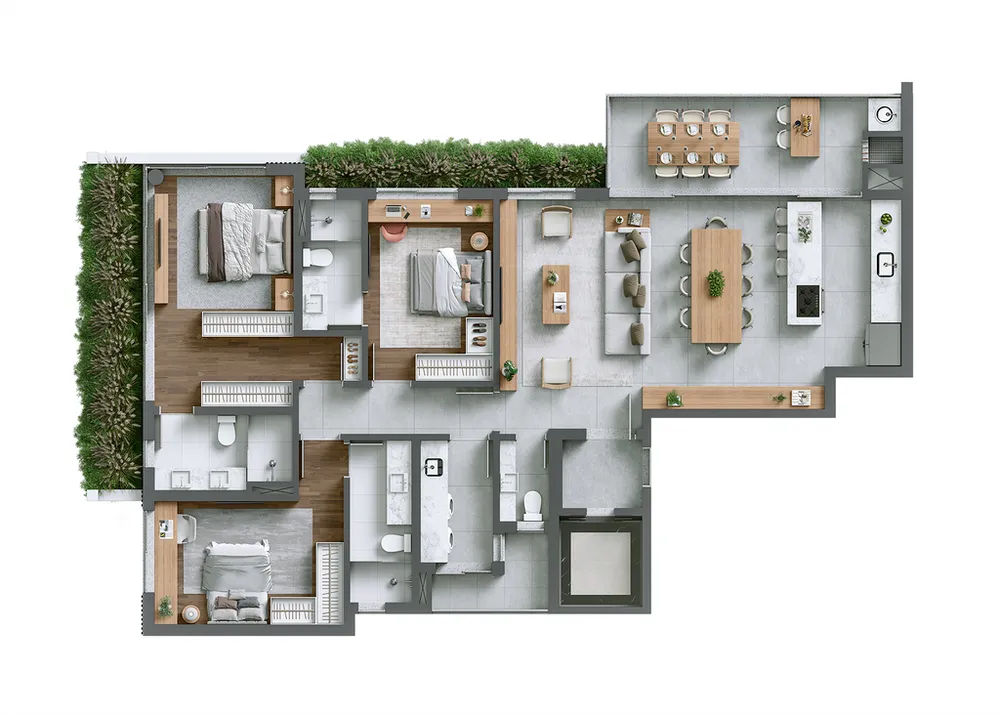 Apartamento, 3 quartos, 147 m² - Foto 19