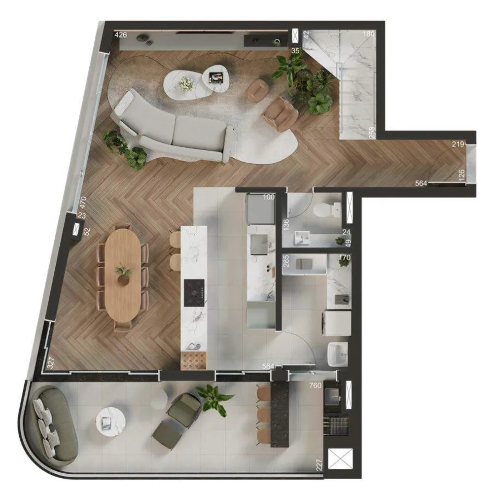 Apartamento, 3 quartos, 161 m² - Foto 16