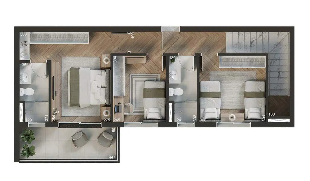 Apartamento, 3 quartos, 161 m² - Foto 14