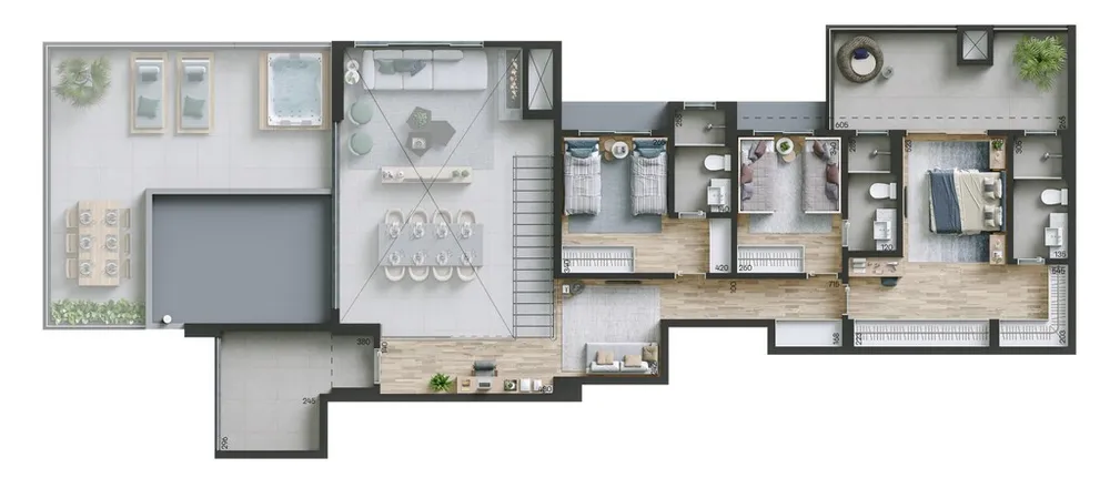 Apartamento, 2 quartos, 82 m² - Foto 3