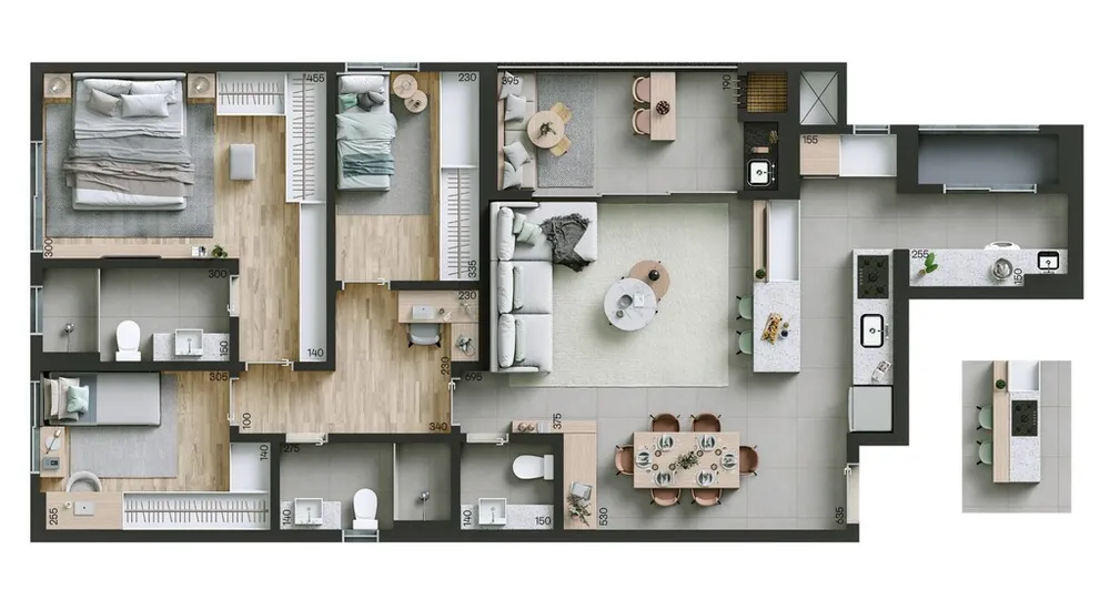 Apartamento, 2 quartos, 82 m² - Foto 11