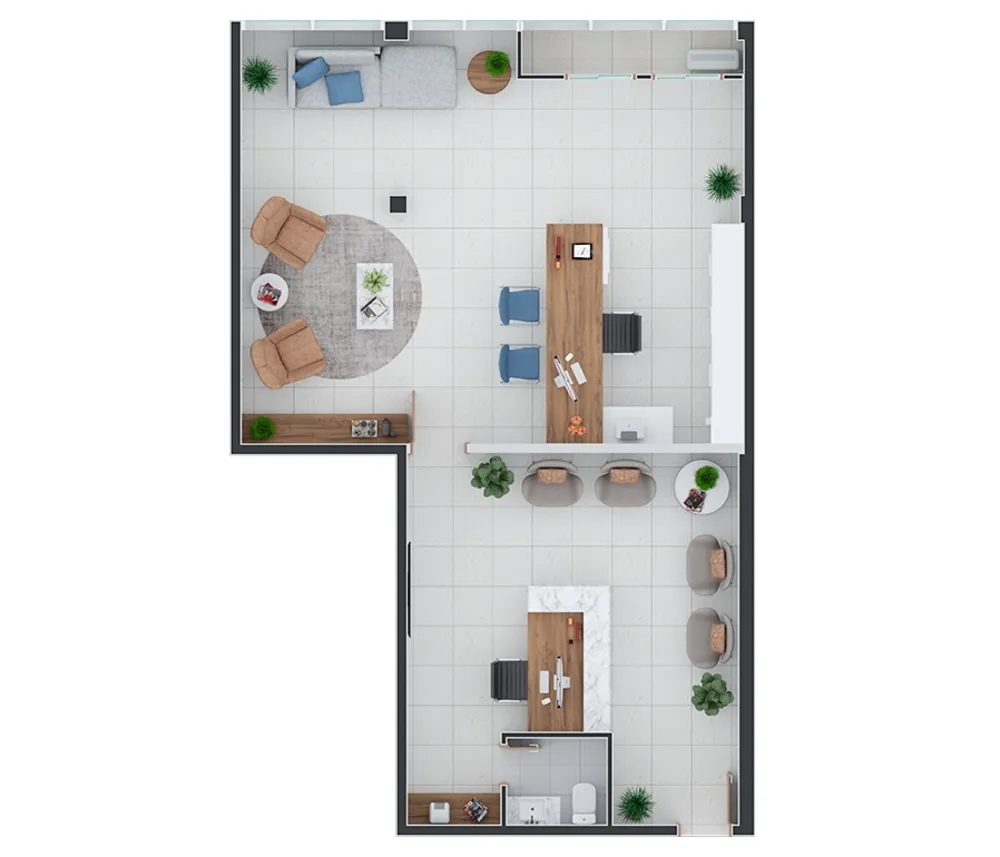 Sala-Conjunto, 80 m² - Foto 6