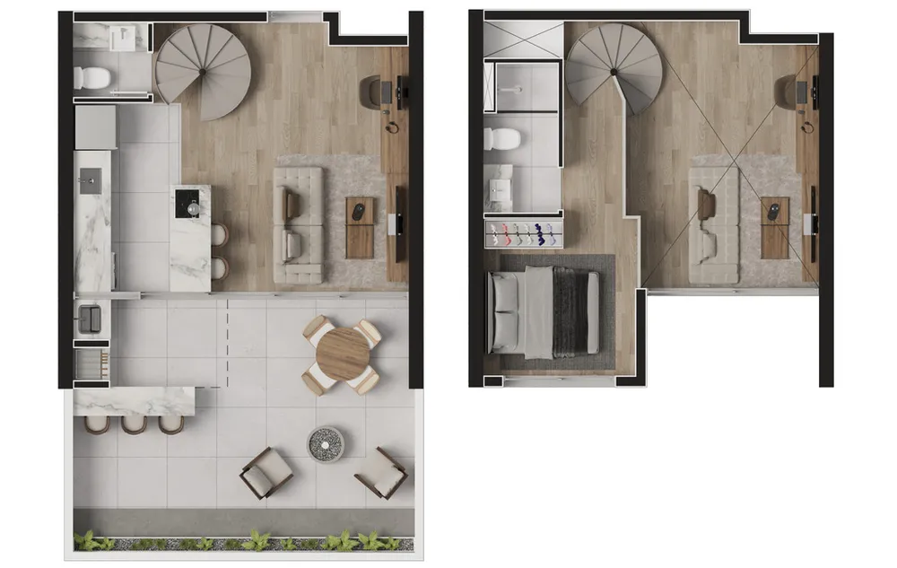 Apartamento, 1 quarto, 53 m² - Foto 14