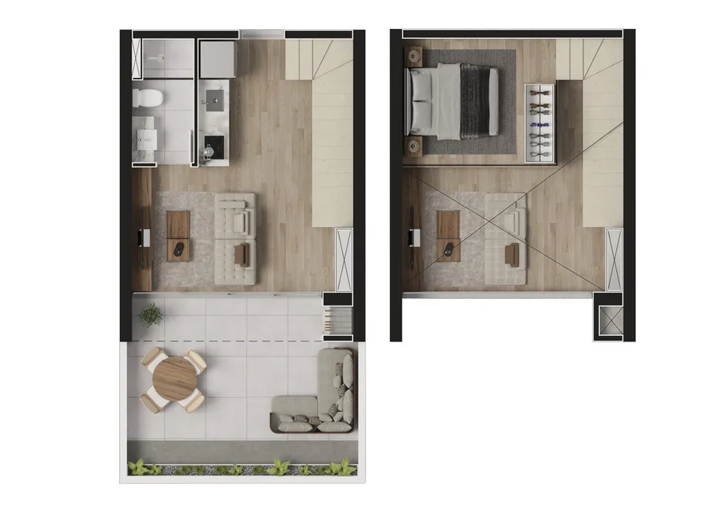 Apartamento, 1 quarto, 53 m² - Foto 12